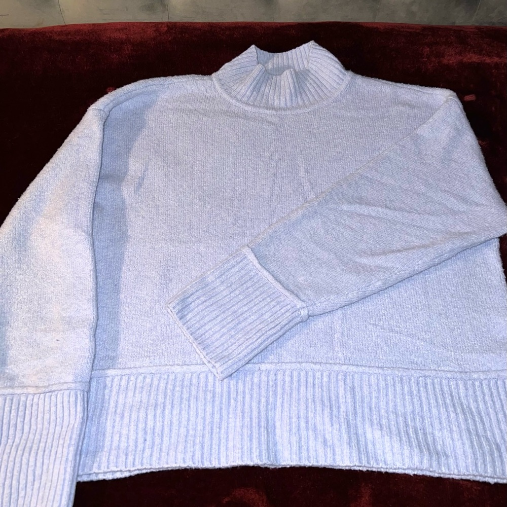 Nine West Soft Lavender Knit Sweater